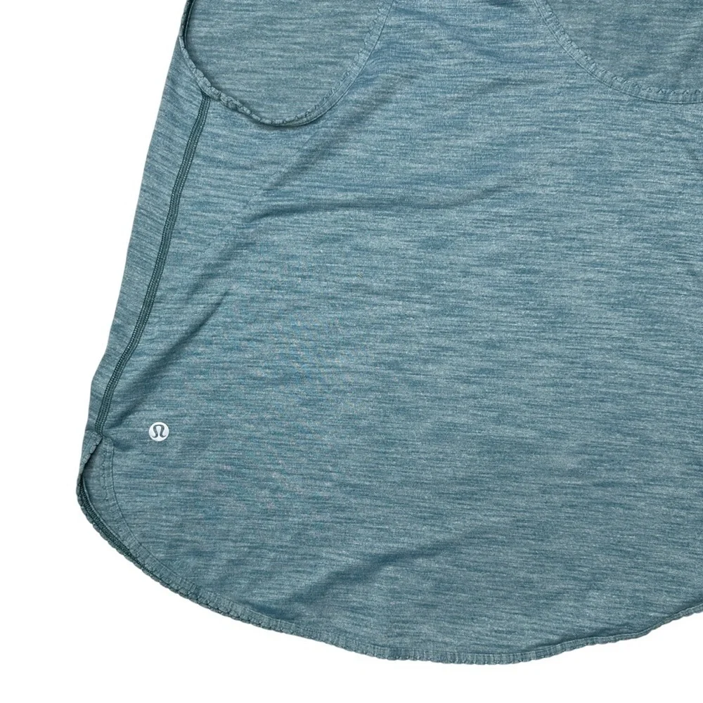 lululemon athletica Teal Racerback Tank Top